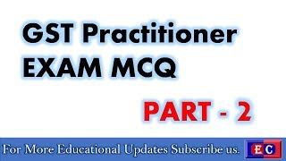GSTP Exam MCQ Part 2