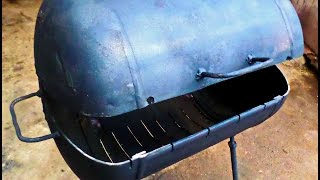 Мангал за 1 час 30мин  Homemade BBQ Smoker