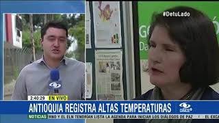 Sube el termómetro en Medellín