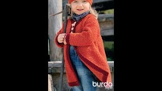 Кардиган Спицами для Девочки 3 лет - 2019 / Cardigan Spokes for Girl 3 years