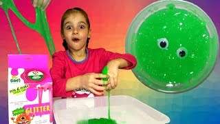 Мистер Бу СЛАЙМ с ГЛАЗАМИ надуваем ПУЗЫРИ из ЛИЗУНА распаковка набора slime gum Mr.Boo