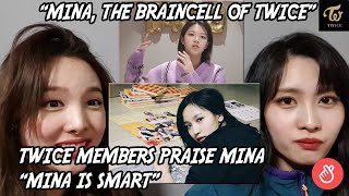 [ENG SUB] TWICE Members Praise Mina, "Mina is Smart!" [Who is The Smartest Member in TWICE?]