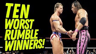 Ten WORST WWE ROYAL RUMBLE WINNERS! Going In Raw Podcast