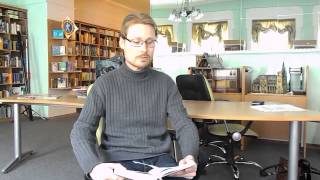 Баженов Дмитрий Алексеевич читает стихотворение Иосифа Бродского "Без фонаря"
