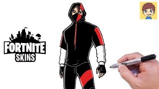как нарисовать Forrtnite IKONIK легко - уроки рисования