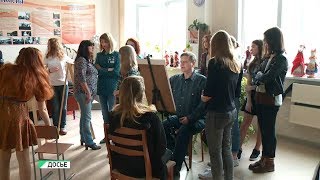 "В Бийске с размахом отметят День художника" (Будни, 11.04.19г., Бийское телевидение)