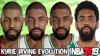 Kyrie Irving Ratings and Face Evolution (NBA 2K12 - NBA 2K19)