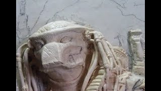 Барельеф на стене, мастер-класс " Хищник" Bas relief  ( Predator  )