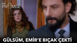 Gülsüm, Emir'e bıçak çekti | Yemin 170. Bölüm