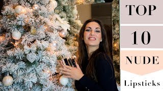 TOP 10 Nude Lipsticks