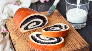 РУЛЕТ с маком ☆ КАК ПРИГОТОВИТЬ сочную маковую НАЧИНКУ