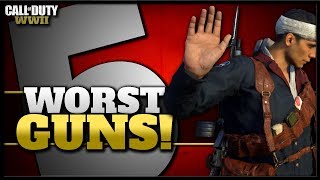 Top 5 Worst Guns in CoD WW2 (Updated)