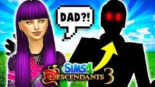?MAL FINDS HER FATHER?!? Descendants 3 Sims 4: MAL'S JUNGLE ADVENTURE #1!?