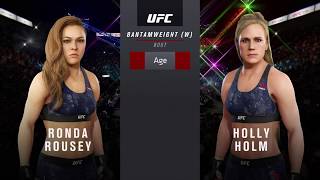EA SPORTS™ UFC® 3 Ronda Rousey vs. Holly Holm
