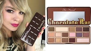 PRO: Палетка теней Chocolate Bar, Too Faced | Обзор, свотч ♡ IRENA BERRY