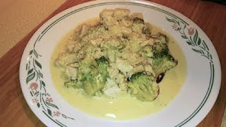 Cheesy Chicken and Broccoli Casserole (low carb)