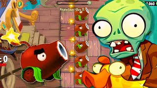 PLANS VS ZOMBIE COCONUT CANNON
