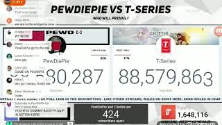 Pewdiepie чуть не проиграл! И это второй раз!