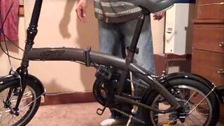 Tokyo Citizen Folding Bike - Unfolding & Folding