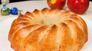 Шарлотка с яблоками видео рецепт
