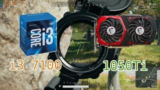 PUBG | i3 7100 | GTX 1050Ti Gaming X 2019
