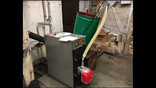 209. Mangaļi / Autoserviss / Sime Solida katls 39,5 kW + granulu deglis Ferroli SUNP7 + termostats