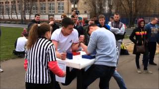 I Чемпионат МЭИ по Армрестлингу 2015