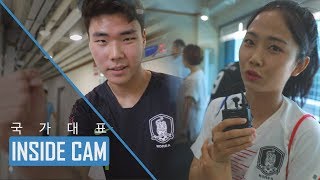 수능 D-100일! 이민아, 김민재, 송범근 특파원이 전하는 국가대표팀의 수능 응원!  | 아시안게임 EP.2