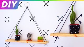 DIY - PRATELEIRA SUSPENSA