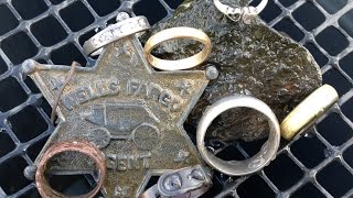 Garrett At Pro River Hunt: CRAZY! 8 Rings, Silver & Gold!