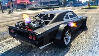 INSANE FAST & FURIOUS CAR MOD STUNT! - (GTA 5 Mods)