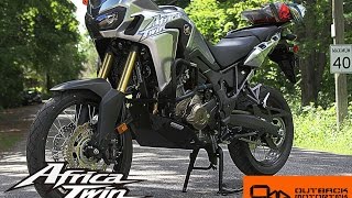 Honda Africa Twin 1000 Crash bars installation by Outback Motortek