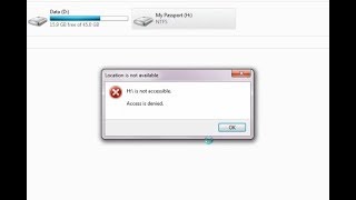 Drive is not accessible access is denied in Windows 10/8/7 Quick Fix