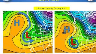 Rain and snow  - winter weather return to Southern California