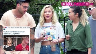 Meg Zelly & Team 10 Grab Lunch After Interviewing For FOX News With Erika Costell 8.23.17