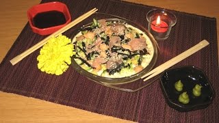 Suši salāti. Sushi salad