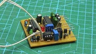 Система управления для мощных полумостовых ИИП (SG3525+IR2110+LM358)