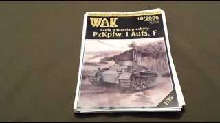 Сборка модели танка Pzkpfw.1 Aust.F из бумаги. Выпуск 1 из 40