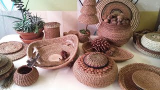 Плетение из сосновых иголок. Введение в технологию