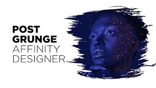 Post Grunge para Facebook com Affinity Designer