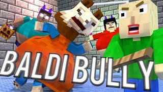BALDI'S BASICS HORROR GAME - Minecraft Animation (Herobrine, Steve, & MORE!)