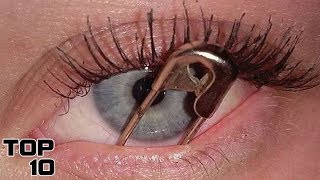 Top 10 Scary Things Found In EYES