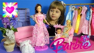 Барби Салон #3 Играем в Куклы Барби Мода Видео для Девочек для Детей Обнимашки с Машей