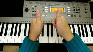 "Одна калина за вікном"! Відеоурок на синтезаторі! Перша частина. Ukrainian Songs!