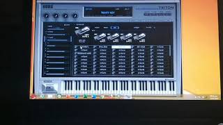 KORG TRITON VST SONIDOS DE "CUMBIA ANDINA Y CUMBIA NORTEÑA" .