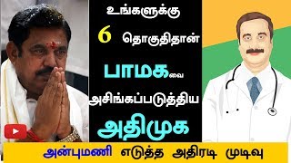 உங்களுக்கு 6 தொகுதிதான் பாமகவை அசிங்கப்படுத்திய அதிமுக | அன்புமணி எடுத்த முடிவு | ADMK PMK Alliance