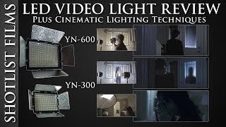 YN-600 LED Video Lighting Review | Plus Lighting Techniques