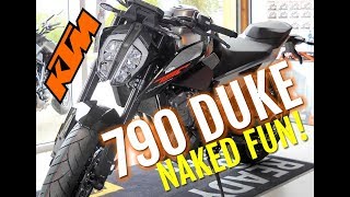 KTM 790 Duke - Review and full ride - Is it a mini-Super Duke R?