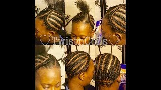 ♡ TnC - 42 ♡ Invisible-Part Illusion Crochet Braids with Freetress Pre‑Loop Yaky Hair