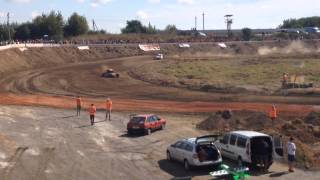 Автокросс Винница 2014 2 зачетная 1 заезд